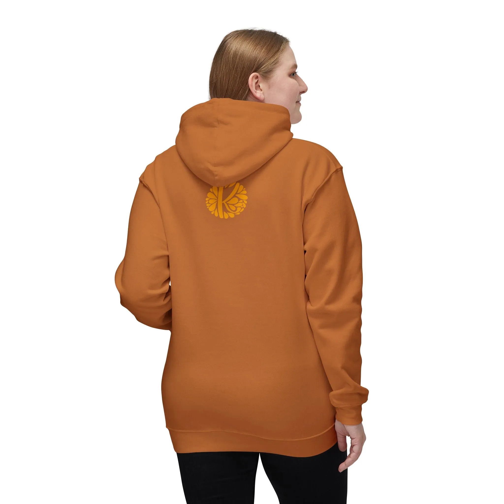 Wrap Yourself in Comfort: Kay Chimba Mariposa Amarillo Hooded Sweatshirt