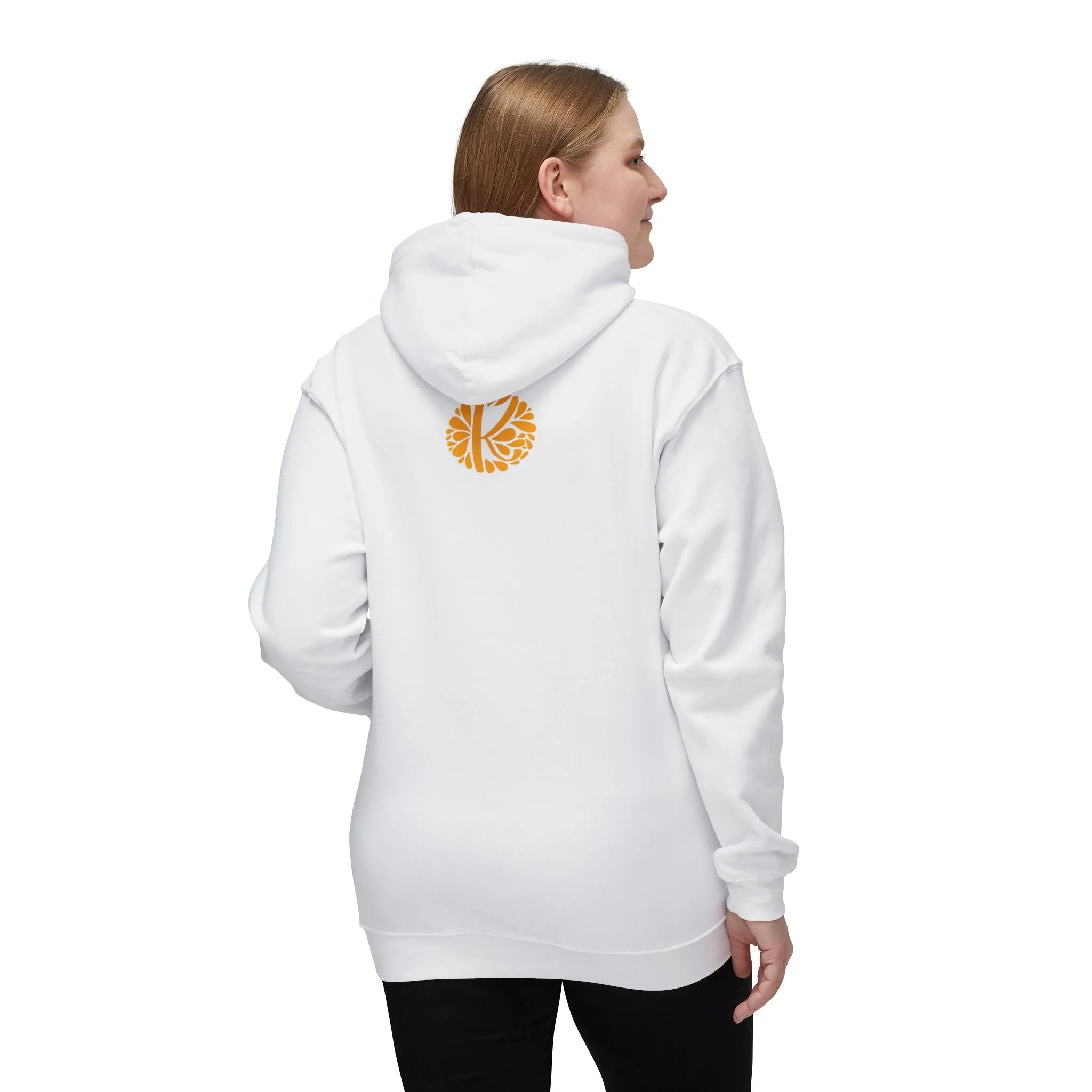 Wrap Yourself in Comfort: Kay Chimba Mariposa Amarillo Hooded Sweatshirt