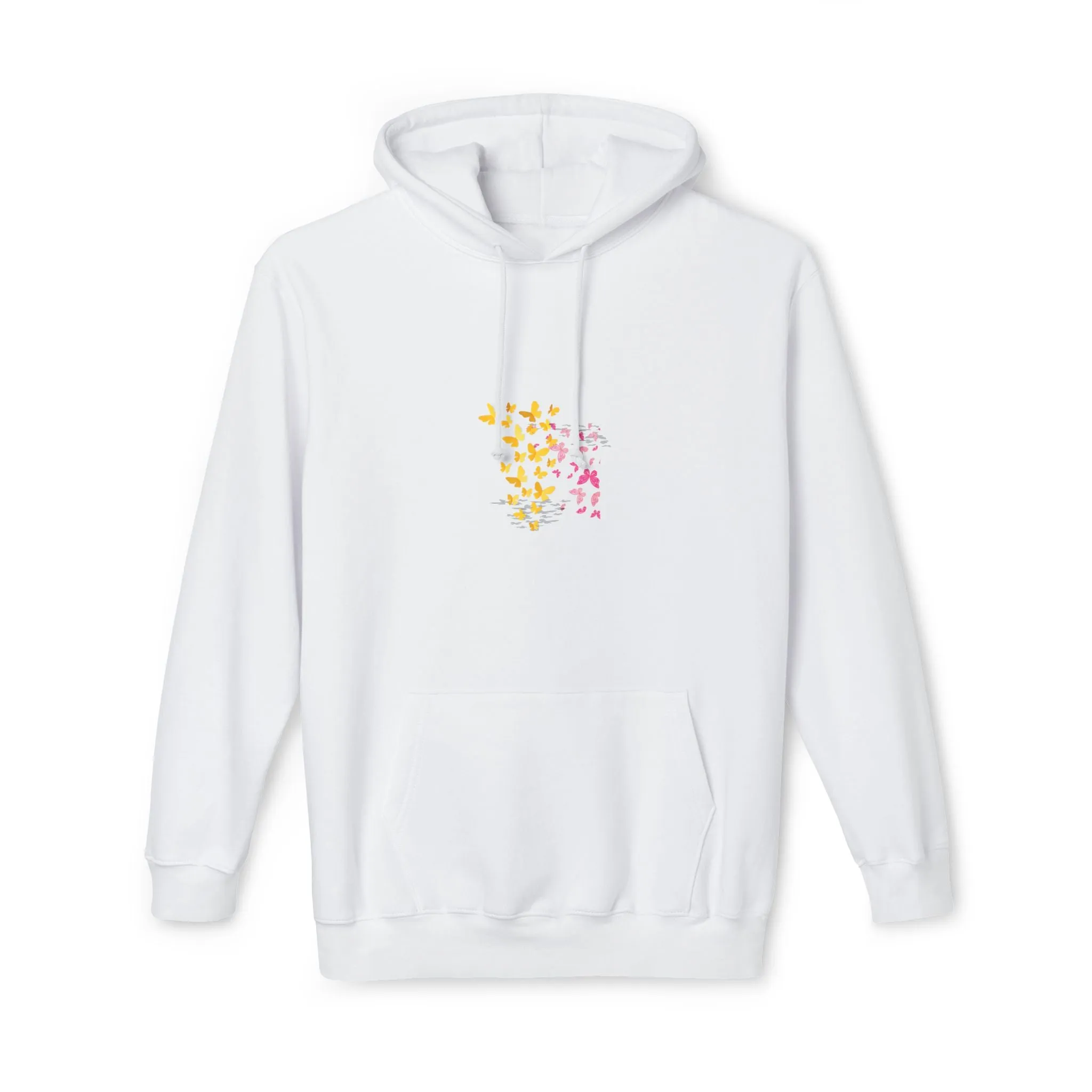 Wrap Yourself in Comfort: Kay Chimba Mariposa Amarillo Hooded Sweatshirt
