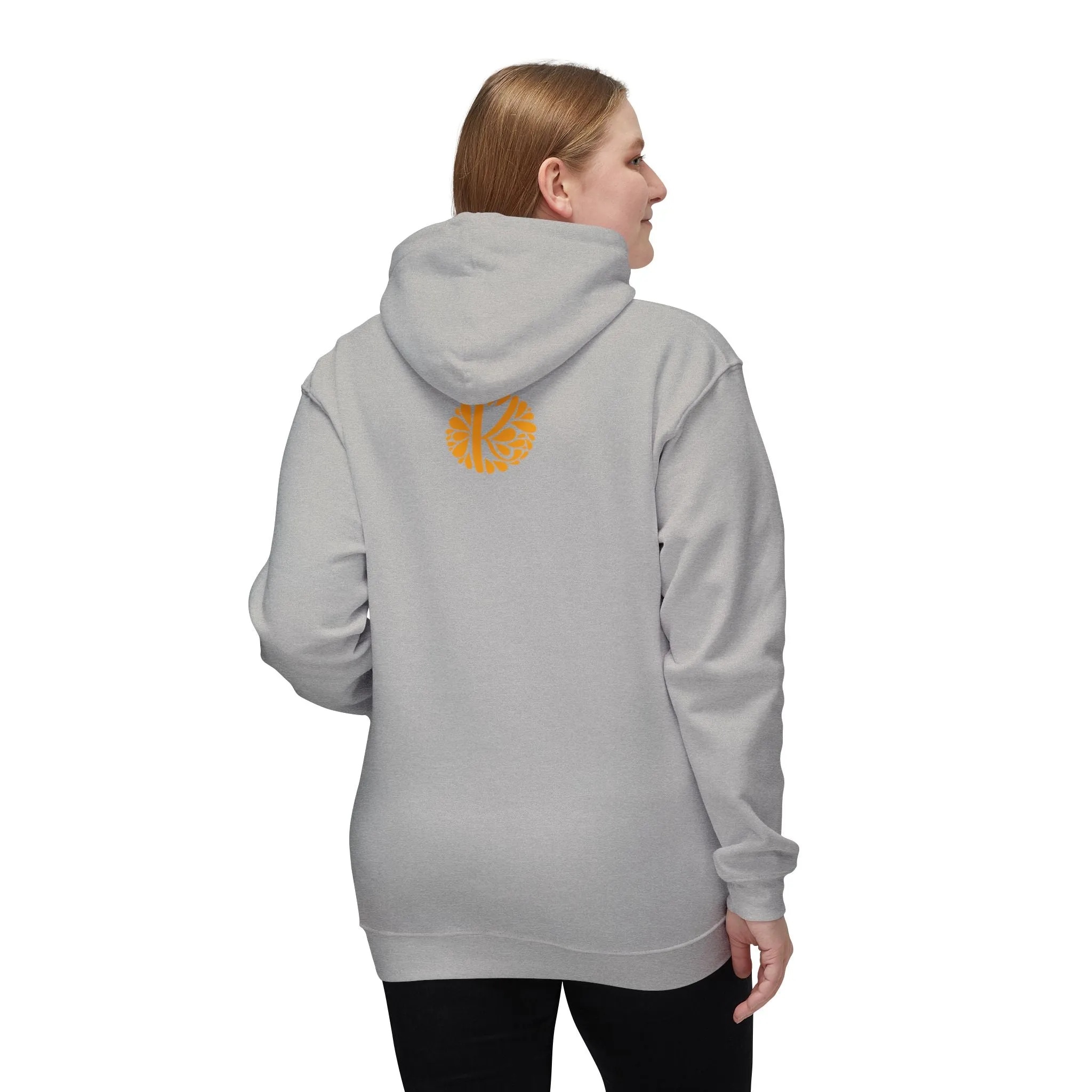 Wrap Yourself in Comfort: Kay Chimba Mariposa Amarillo Hooded Sweatshirt
