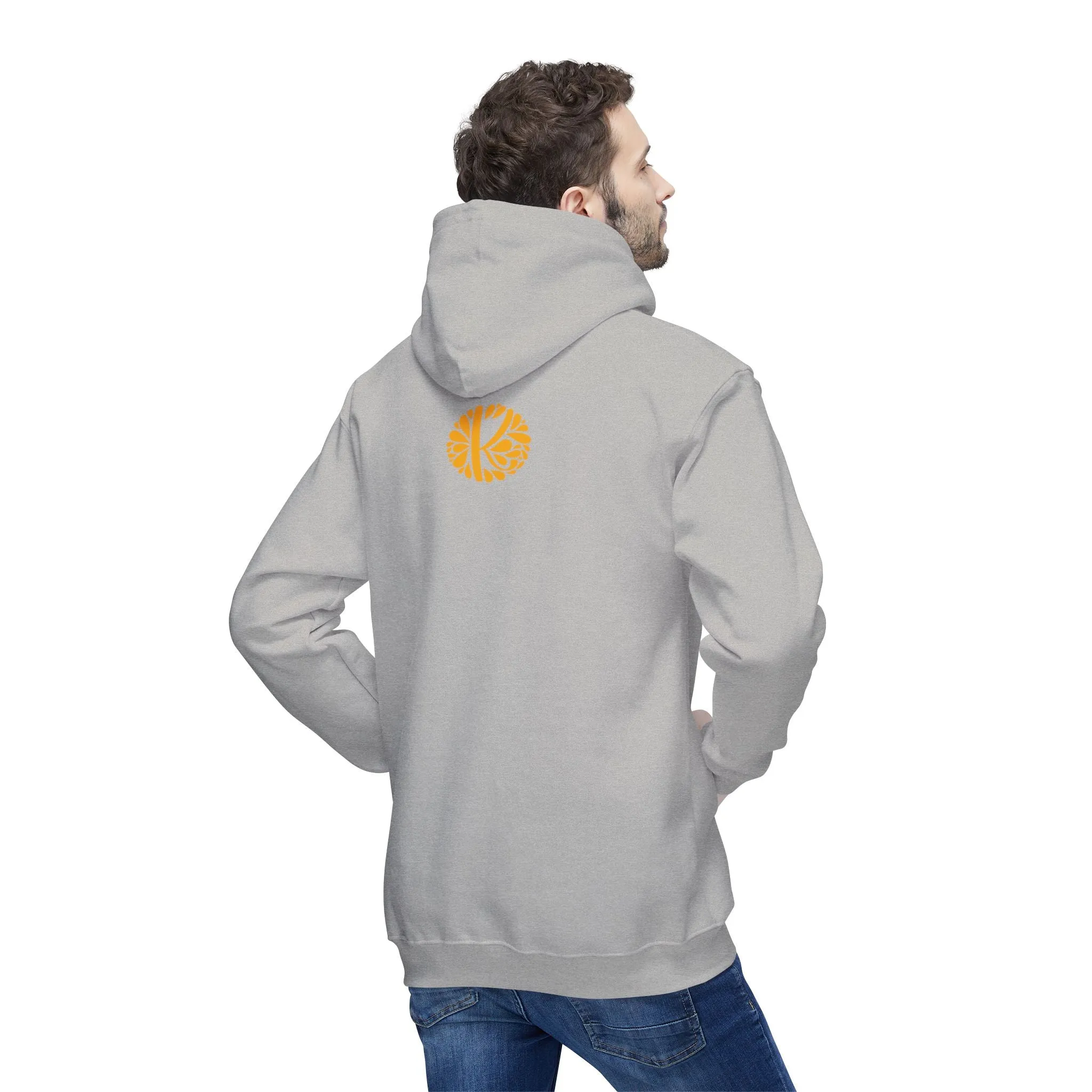 Wrap Yourself in Comfort: Kay Chimba Mariposa Amarillo Hooded Sweatshirt