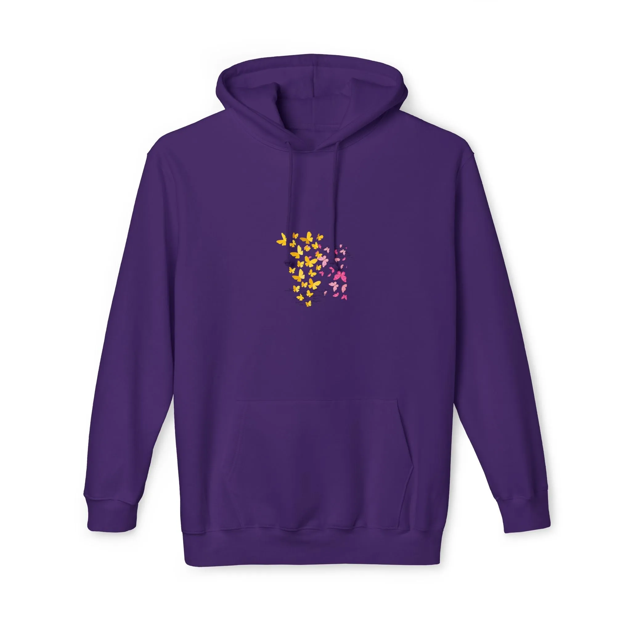 Wrap Yourself in Comfort: Kay Chimba Mariposa Amarillo Hooded Sweatshirt