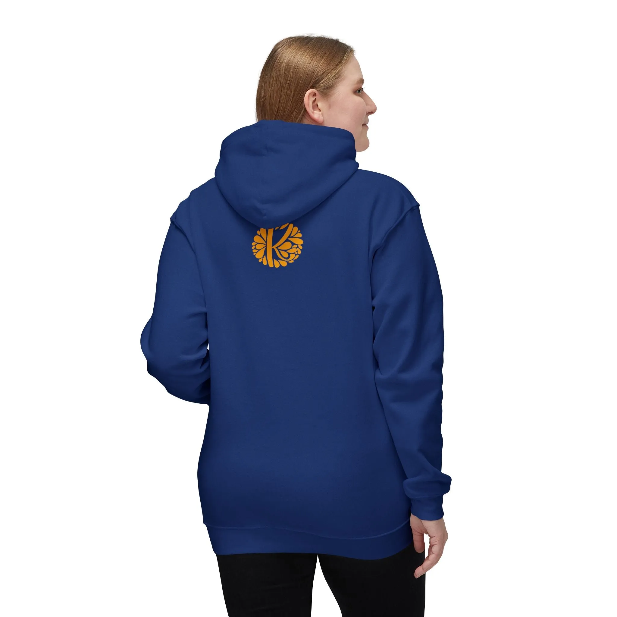 Wrap Yourself in Comfort: Kay Chimba Mariposa Amarillo Hooded Sweatshirt