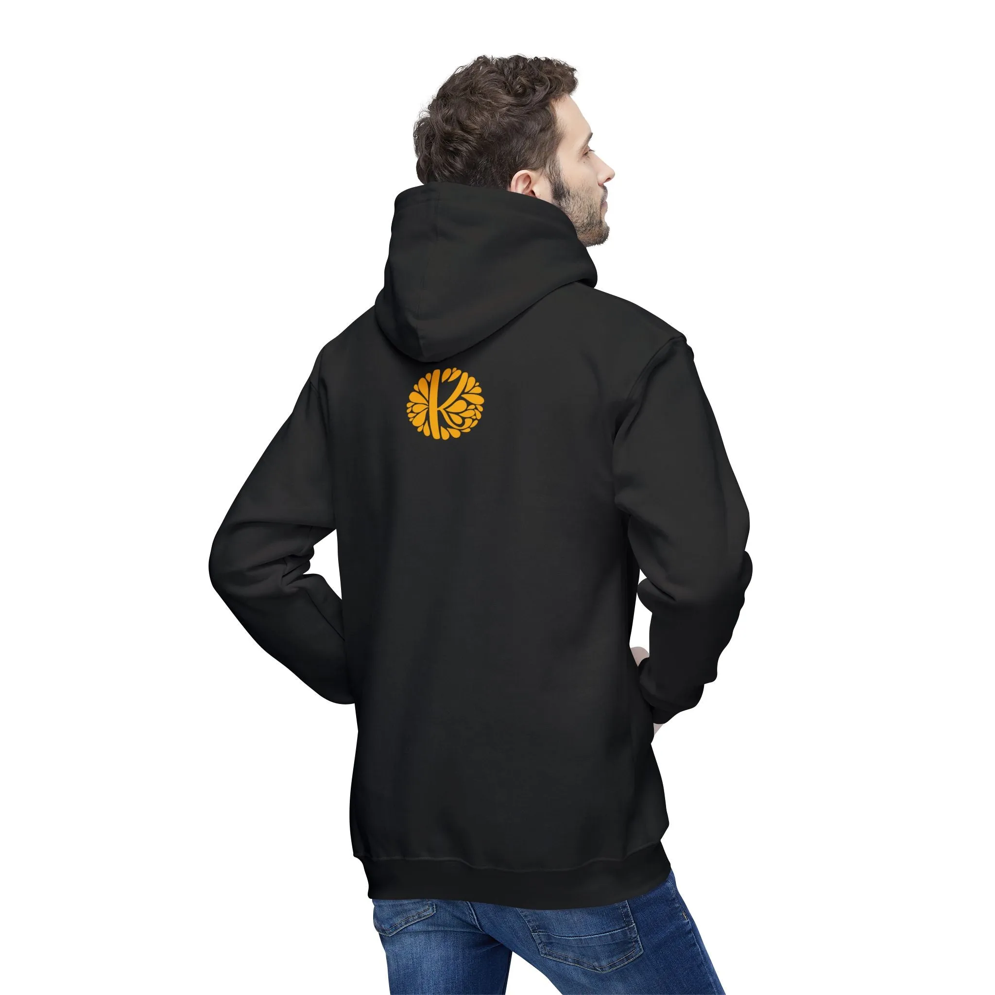 Wrap Yourself in Comfort: Kay Chimba Mariposa Amarillo Hooded Sweatshirt