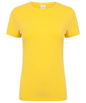 Yellow - Feel good women's stretch t-shirt